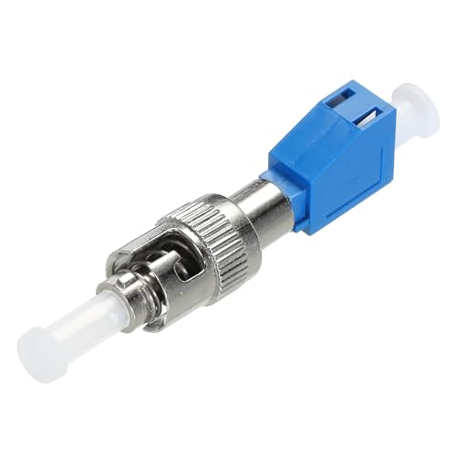 QUARKZMAN 1 Stück Glasfaser Adapter FC männlich auf LC weiblich (langer Stil) Singlemode-Simplex-Adapter FC-LC UPC für Netzwerk-Internetverbindung von QUARKZMAN