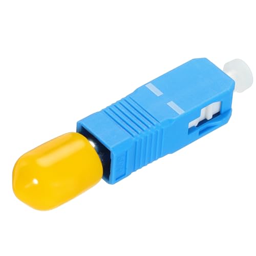 QUARKZMAN 1 Stück Glasfaser Adapter SC/UPC Stecker-ST Buchse Single Mode Simplex Adapter SC-ST UPC für Netzwerk Internet Verbindung QUARKZMAN 1 Stück Glasfaser Adapter SC/UPC Stecker-ST Buchse Single Mode Simplex Adapter SC-ST UPC für Netzwerk Internet Verbindung von QUARKZMAN