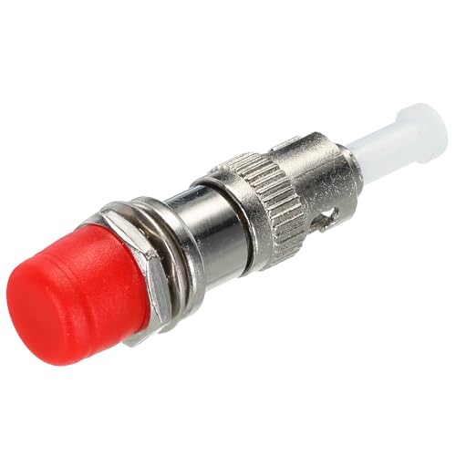 QUARKZMAN 1 Stück Glasfaser Adapter ST Stecker-FC Buchse Single Mode Simplex Adapter ST-FC UPC für Netzwerk Internet Verbindung QUARKZMAN 1 Stück Glasfaser Adapter ST Stecker-FC Buchse Single Mode Simplex Adapter ST-FC UPC für Netzwerk Internet Verbindung von QUARKZMAN