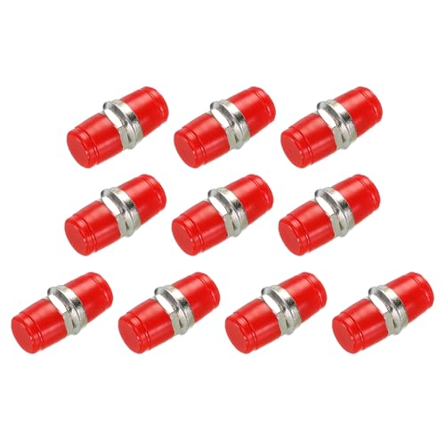 QUARKZMAN 10 Stück Glasfaser Adapter FC/UPC Runde Flansch Kupplung Single Mode Simplex Adapter FC-FC UPC für Netzwerk Internet Verbindung QUARKZMAN 10 Stück Glasfaser Adapter FC/UPC Runde Flansch Kupplung Single Mode Simplex Adapter FC-FC UPC für Netzwerk Internet Verbindung von QUARKZMAN