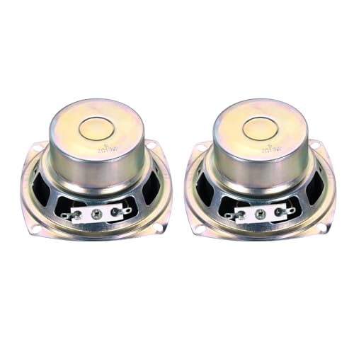 QUARKZMAN 2 Stück 10W 8 Ohm Kleine Lautsprecher Metallgehäuse Quadratisch Interner Mikro Anti-Magnet Lautsprecher für Mini-Lautsprecher DVD EVD Multimedia Mobile Tragbare Werbemaschine QUARKZMAN 2 Stück 10W 8 Ohm Kleine Lautsprecher Metallgehäuse Quadratisch Interner Mikro Anti-Magnet Lautsprecher für Mini-Lautsprecher DVD EVD Multimedia Mobile Tragbare Werbemaschine von QUARKZMAN