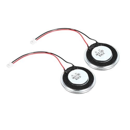 QUARKZMAN 2 Stück 2W 8 Ohm Kleine Lautsprecher Metallgehäuse Runder Interner Mikromagnet Lautsprecher mit 60mm Anschlusskabel für Mini-Lautsprecher DVD EVD Mobile Tragbare Werbemaschine QUARKZMAN 2 Stück 2W 8 Ohm Kleine Lautsprecher Metallgehäuse Runder Interner Mikromagnet Lautsprecher mit 60mm Anschlusskabel für Mini-Lautsprecher DVD EVD Mobile Tragbare Werbemaschine von QUARKZMAN