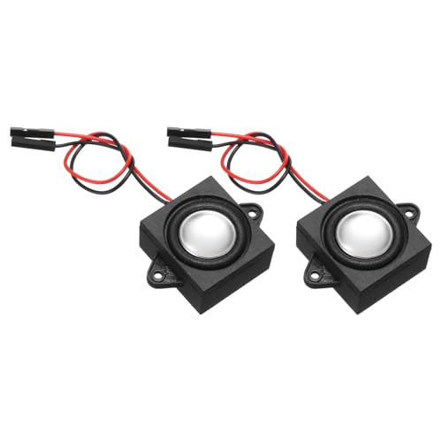 QUARKZMAN 2 Stück 3 Watt 4 Ohm Einzel Mini Lautsprecher Full-Range Mobile Portable Werbemaschine Lautsprecher Anschluss Trennschnittstelle für kleine elektronische Projekte QUARKZMAN 2 Stück 3 Watt 4 Ohm Einzel Mini Lautsprecher Full-Range Mobile Portable Werbemaschine Lautsprecher Anschluss Trennschnittstelle für kleine elektronische Projekte von QUARKZMAN