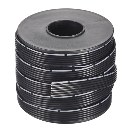 QUARKZMAN 26AWG Silikon-Flachbandkabel, 6-polig, 26 Gauge, Flachkabel, flexibler Silikondraht, 10 m, schwarz verzinnter Kupferdraht für Modellflugzeuge, Modellautos, Elektrogeräte QUARKZMAN 26AWG Silikon-Flachbandkabel, 6-polig, 26 Gauge, Flachkabel, flexibler Silikondraht, 10 m, schwarz verzinnter Kupferdraht für Modellflugzeuge, Modellautos, Elektrogeräte von QUARKZMAN