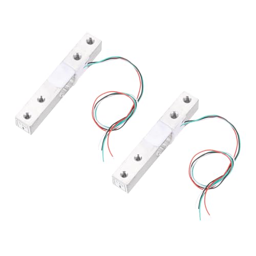 QUARKZMAN 2 Stück Digitale Wägezelle 5KG Drucksensor Gewichtssensor Hochpräzise Miniatur für DIY Tragbare Elektronische Küchenwaage Kit QUARKZMAN 2 Stück Digitale Wägezelle 5KG Drucksensor Gewichtssensor Hochpräzise Miniatur für DIY Tragbare Elektronische Küchenwaage Kit von QUARKZMAN