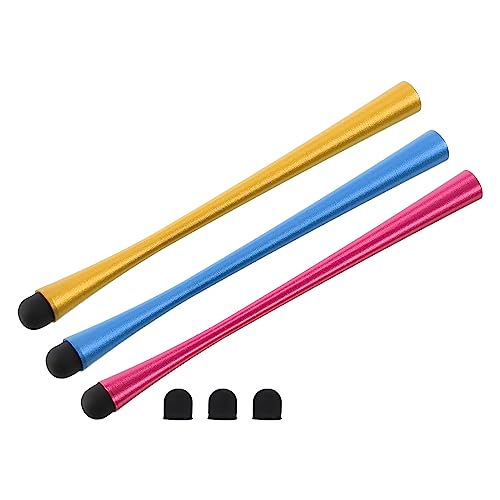QUARKZMAN 3Stk Stylus Stifte für Touchscreens Schlank Universal Kapazitiv Kugelschreiber für All Kapazitiv Touch Gerät mit 3 Extra Spitzen Blau/Gold/Rot QUARKZMAN 3Stk Stylus Stifte für Touchscreens Schlank Universal Kapazitiv Kugelschreiber für All Kapazitiv Touch Gerät mit 3 Extra Spitzen Blau/Gold/Rot von QUARKZMAN