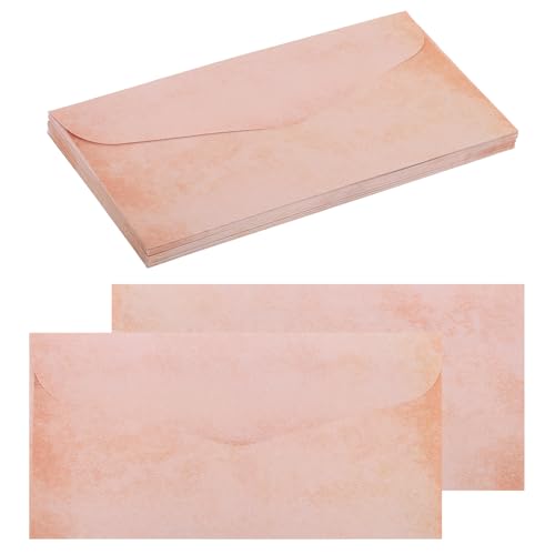 QUARKZMAN 48 Packungen Umschläge Vintage Briefpapier Altpapier Rosa Rote Briefpapiere Altes Modepapier zum Briefeschreiben, Einladungen, Hochzeit-9 x 4 Zoll QUARKZMAN 48 Packungen Umschläge Vintage Briefpapier Altpapier Rosa Rote Briefpapiere Altes Modepapier zum Briefeschreiben, Einladungen, Hochzeit-9 x 4 Zoll von QUARKZMAN