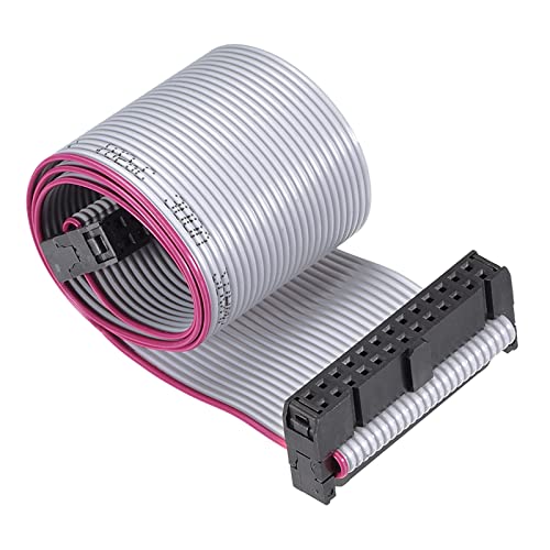 QUARKZMAN 5 Stück 26 Stifte 2 Reihige IDC Stecker Flachbandkabel Buchse für Digitalkamera Laptops LCD Fernseher LCD Monitore 30cm 2.54mm von QUARKZMAN