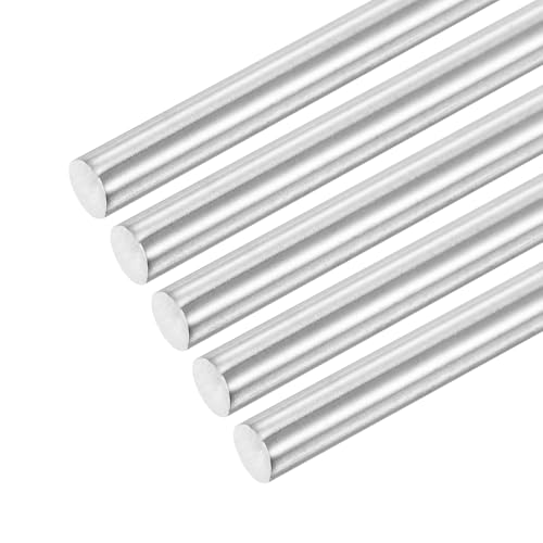 QUARKZMAN 5 Stück Edelstahlstäbe 8 mm x 80 mm 304 Edelstahl V2A Rundstäbe Rundstangen Metallstange Stabstahl Vollrundstab Rundstahl Rundstab für DIY Handwerk Modellauto Flugzeug Geländer QUARKZMAN 5 Stück Edelstahlstäbe 8 mm x 80 mm 304 Edelstahl V2A Rundstäbe Rundstangen Metallstange Stabstahl Vollrundstab Rundstahl Rundstab für DIY Handwerk Modellauto Flugzeug Geländer von QUARKZMAN
