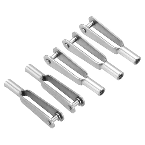 QUARKZMAN 5 Stück Metall-Clevis-Schnellverbinder M2 Gewinde Stahl-Clevis Selbstverriegelnder Clip zur Befestigung von Flügeln für RC-Flugzeug Auto Hubschrauber Modell Ersatzteile, 2mm x 22mm QUARKZMAN 5 Stück Metall-Clevis-Schnellverbinder M2 Gewinde Stahl-Clevis Selbstverriegelnder Clip zur Befestigung von Flügeln für RC-Flugzeug Auto Hubschrauber Modell Ersatzteile, 2mm x 22mm von QUARKZMAN