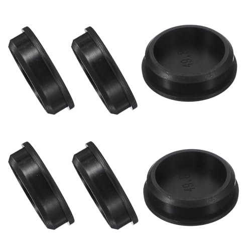 QUARKZMAN 6 Stück T-förmiger Silikonstopfen, Durchmesser 48 mm/1,89 Zoll Elastischer wasserdichter Silikonstopfen Wiederverwendbarer Dichtungsstopfen für Rohre Ausrüstung, Schwarz QUARKZMAN 6 Stück T-förmiger Silikonstopfen, Durchmesser 48 mm/1,89 Zoll Elastischer wasserdichter Silikonstopfen Wiederverwendbarer Dichtungsstopfen für Rohre Ausrüstung, Schwarz von QUARKZMAN