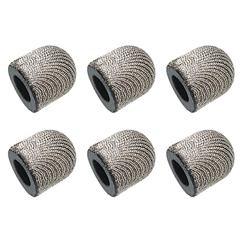 QUARKZMAN 6 Stück Stylus Stiftspitzen Leitfähig Netz Faser Kapazitiv Touchscreen Stifte Spitze Universal Ersatz 6mm von QUARKZMAN
