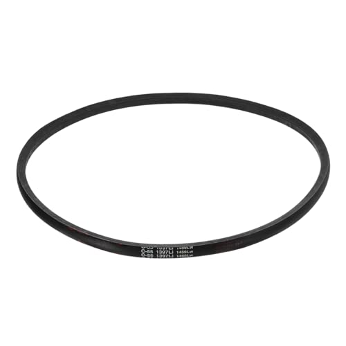 QUARKZMAN C55 Drive V-Belt 55 Zoll (1397mm) Innenumfang x 22mm Breite x 14mm Höhe, Gummivariator für die Kraftübertragung von QUARKZMAN