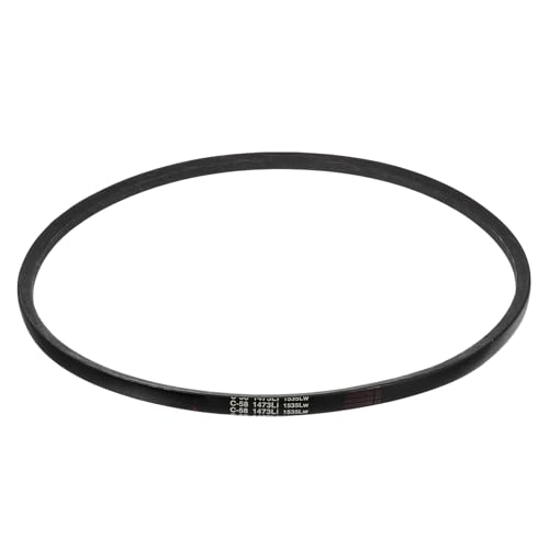 QUARKZMAN C58 Antriebs-Keilriemen 58 Zoll (1473 mm) Innenumfang x 22 mm Breite x 14 mm Höhe, Gummikeilriemen für die Kraftübertragung von QUARKZMAN