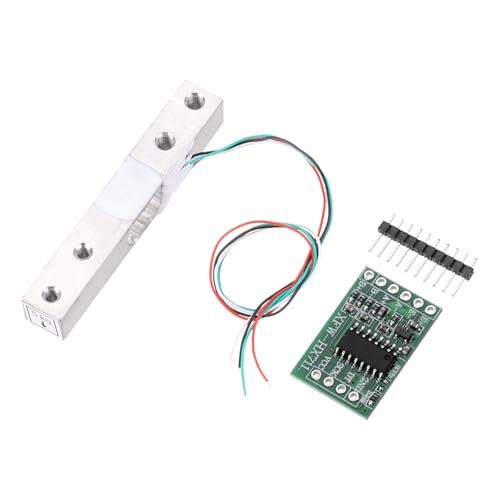 QUARKZMAN Digitale Wägezelle 5KG + HX711 Modul Wäge Sensor 24 Bit Präzision A/D Dual-Kanal für DIY Tragbare Elektronische Küchenwaage Kit QUARKZMAN Digitale Wägezelle 5KG + HX711 Modul Wäge Sensor 24 Bit Präzision A/D Dual-Kanal für DIY Tragbare Elektronische Küchenwaage Kit von QUARKZMAN
