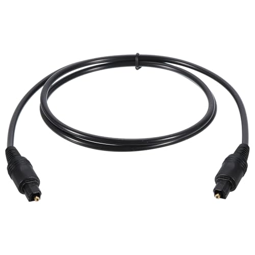 QUARKZMAN Faser Optisches Audiokabel Digitales Audio Glasfaser Kabel 5.9FT Langes TOS Optische Verbindung Kabel PVC Kunststoff Gerade Stecker für TV DVD Verstärker Stereo Schwarz QUARKZMAN Faser Optisches Audiokabel Digitales Audio Glasfaser Kabel 5.9FT Langes TOS Optische Verbindung Kabel PVC Kunststoff Gerade Stecker für TV DVD Verstärker Stereo Schwarz von QUARKZMAN