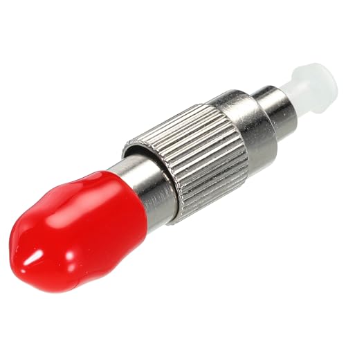 QUARKZMAN 1 Stück Glasfaser Adapter FC Stecker-ST Buchse Single Mode Simplex Adapter FC-ST UPC für Netzwerk Internet Verbindung QUARKZMAN 1 Stück Glasfaser Adapter FC Stecker-ST Buchse Single Mode Simplex Adapter FC-ST UPC für Netzwerk Internet Verbindung von QUARKZMAN