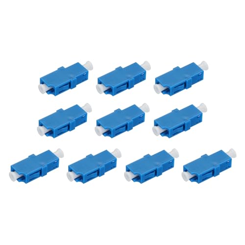 QUARKZMAN 10 Stück Glasfaser Adapter LC/UPC Kupplung Single Mode Simplex Adapter LC-LC UPC für Netzwerk Internet Verbindung QUARKZMAN 10 Stück Glasfaser Adapter LC/UPC Kupplung Single Mode Simplex Adapter LC-LC UPC für Netzwerk Internet Verbindung von QUARKZMAN