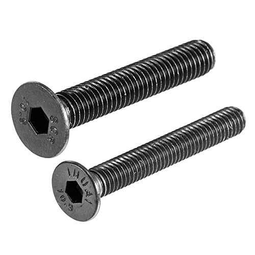 QUARKZMAN Insgesamt 40 Stück Metrische Innensechskant Senkkopfschraube M4 x 30mm M5x30mm QUARKZMAN Insgesamt 40 Stück Metrische Innensechskant Senkkopfschraube M4 x 30mm M5x30mm von QUARKZMAN