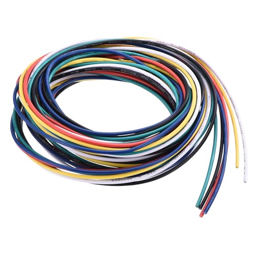 QUARKZMAN PVC Anschlussdraht 1,5m/5ft 22AWG Elektrodraht UL1007 verzinntes Kupferlitzenkabel 6 Farben, 1,5mm Durchmesser für Modellflugzeuge, elektrische Geräte, interne Verbindungen QUARKZMAN PVC Anschlussdraht 1,5m/5ft 22AWG Elektrodraht UL1007 verzinntes Kupferlitzenkabel 6 Farben, 1,5mm Durchmesser für Modellflugzeuge, elektrische Geräte, interne Verbindungen von QUARKZMAN