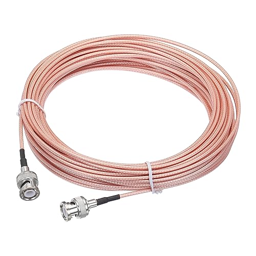 QUARKZMAN RG316 Koaxiale Kabel BNC Männlich zu BNC Männlich Geringer Verlust RF Koaxiale Kabel 49.2FT Orange 1Stk QUARKZMAN RG316 Koaxiale Kabel BNC Männlich zu BNC Männlich Geringer Verlust RF Koaxiale Kabel 49.2FT Orange 1Stk von QUARKZMAN