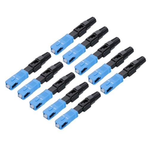 QUARKZMAN SC UPC Faseroptik Schnellverbinder Einzelmodus Embedded SC Faseroptik Schnell Anschlüsse Adapter für CATV Netzwerk Pack von 10 QUARKZMAN SC UPC Faseroptik Schnellverbinder Einzelmodus Embedded SC Faseroptik Schnell Anschlüsse Adapter für CATV Netzwerk Pack von 10 von QUARKZMAN