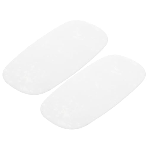 QUARKZMAN Silikon-Mausabdeckung Schutzhülle, rutschfeste und verschleißfeste Silikonhülle Schutzhülle für die Maus, transparent, 2 Stück von QUARKZMAN