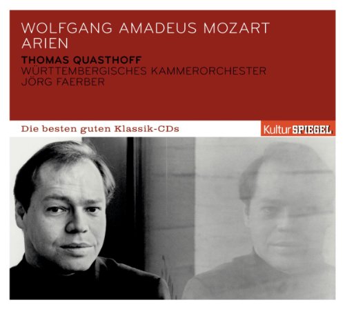 KulturSPIEGEL - Die besten guten Klassik-CDs: Wolfgang Amadeus Mozart - Arien von QUASTHOFF,THOMAS