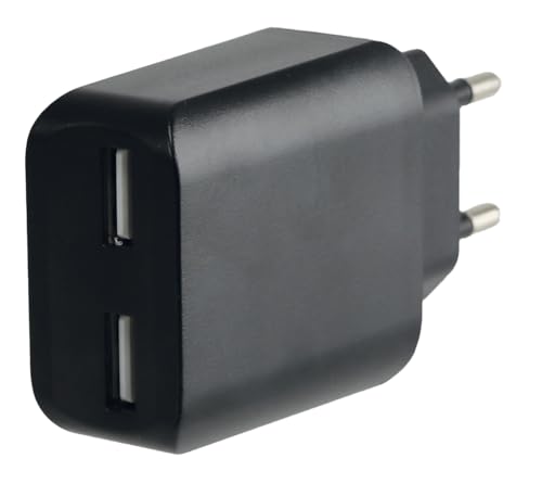 QUATPOWER USB-Lader 2A12, 2-Fach, 2,4 A, schwarz QUATPOWER USB-Lader 2A12, 2-Fach, 2,4 A, schwarz von QUATPOWER