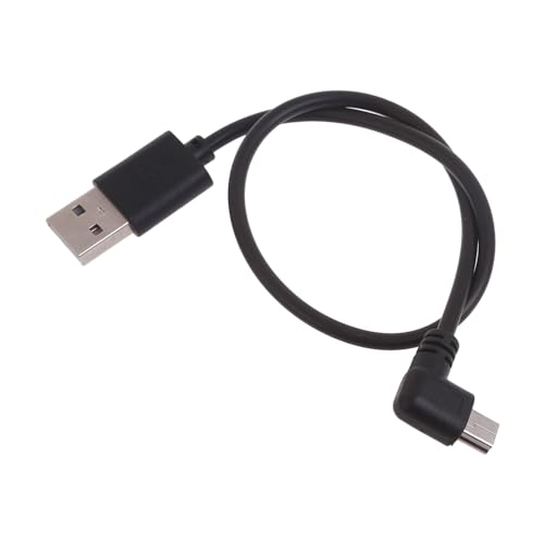 QUEENYARD Mini-USB-B-Typ, 5-poliger Stecker, links/rechts abgewinkelt, 90 Grad auf USB-2.0-Stecker QUEENYARD Mini-USB-B-Typ, 5-poliger Stecker, links/rechts abgewinkelt, 90 Grad auf USB-2.0-Stecker von QUEENYARD