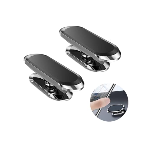 QUEMISS Handyhalterung Auto Starke Saug Kleber Handyhalter Dreh Klapp Handyhalter fürs Auto Anwenden Für Center Console Smartphones von QUEMISS