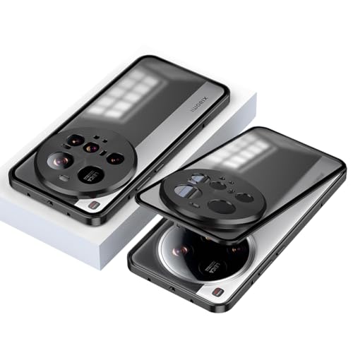 QUIETIP Schutzhülle kompatibel mit Xiaomi 15 Ultra, Metallrahmen + mattierte PC-Rückseite, Schwarz QUIETIP Schutzhülle kompatibel mit Xiaomi 15 Ultra, Metallrahmen + mattierte PC-Rückseite, Schwarz von QUIETIP