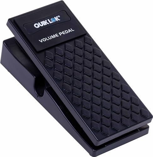 Quick-Lok VP-2611 Lautstärke-Pedal für Tastatur oder Gitarre (Mono), 23,4 x 7,1 x 9,9 cm von QUIK LOK