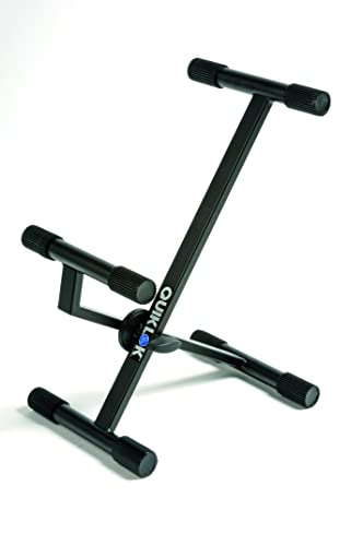 Quik Lok BS/313 Lautsprecherständer (kleiner X-Ständer, kippbar, langer Hals) (UK Import) von QUIK LOK