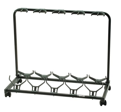 Quik Lok GS/450 Universalständer und Display für 5 Gitarren, schwarz [UK import] von QUIK LOK