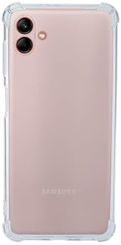 QUITECO Hülle für Samsung Galaxy A04 4G, Handyhülle Transparent Silikon, Durchsichtig Verstärkte Ecken QUITECO Hülle für Samsung Galaxy A04 4G, Handyhülle Transparent Silikon, Durchsichtig Verstärkte Ecken von QUITECO