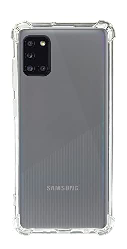 QUITECO Hülle für Samsung Galaxy A31, Handyhülle Transparent Silikon, Durchsichtig Verstärkte Ecken QUITECO Hülle für Samsung Galaxy A31, Handyhülle Transparent Silikon, Durchsichtig Verstärkte Ecken von QUITECO