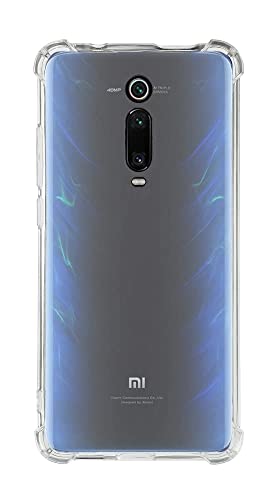 QUITECO Hülle für Xiaomi Mi 9T / Mi 9T Pro, Stoßfest, Handyhülle Transparentes Silikon, Verstärkte Ecken von QUITECO