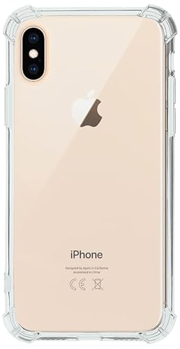 QUITECO Hülle für iPhone XS MAX, Handyhülle Transparent Silikon, Durchsichtig Verstärkte Ecken QUITECO Hülle für iPhone XS MAX, Handyhülle Transparent Silikon, Durchsichtig Verstärkte Ecken von QUITECO