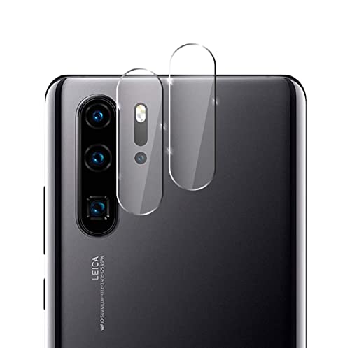 QUITECO Kamera Panzer Schutz Glas für Huawei P30 Pro [2 Stück] Schutzfolie Linsenschutz Kameraglas, Protector Abdeckung, Anti-Kratzer Camera Glas 9H von QUITECO