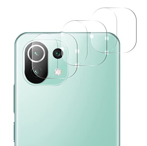 QUITECO Kamera Schutz Glas für Xiaomi Mi 11 [3 Stück] Panzer Schutzfolie Linsenschutz Kameraglas von QUITECO