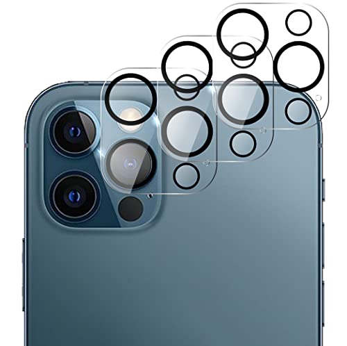 QUITECO Kamera Schutz Glas für iPhone 12 Pro Max [3 Stück] Panzer Schutzfolie Linsenschutz Kameraglas von QUITECO