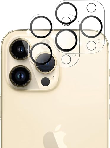 QUITECO Kamera Schutz Glas für iPhone 16 Pro / 16 Pro Max [2 Stück] Panzer Schutzfolie Linsenschutz Kameraglas von QUITECO