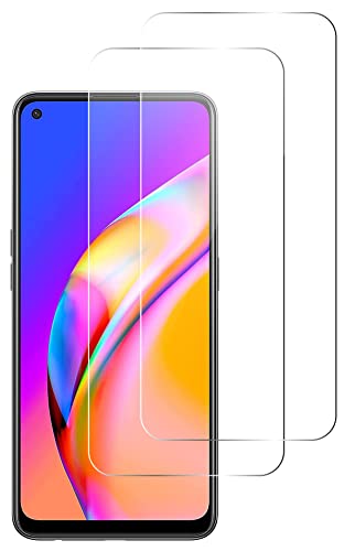 QUITECO Panzer Schutz Glas für Oppo A94 4G / A94 5G / A95 5G / A74 4G [2 Stück] Schutzfolie Glas Display, Display Panzerfolie Blasenfreies Schutzglas, Glasfolie 9H von QUITECO