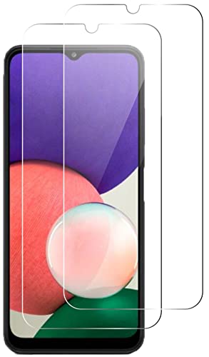 QUITECO Panzer Schutz Glas für Samsung Galaxy A13 4G / A13 5G [2 Stück] Schutzfolie Glas Display, Display Panzerfolie Blasenfreies Schutzglas, Glasfolie 9H von QUITECO