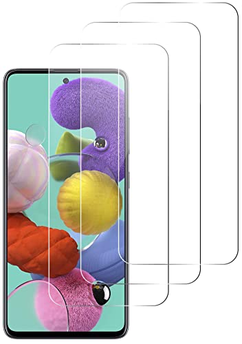 QUITECO Panzer Schutz Glas für Samsung Galaxy A52 4G / A52 5G / A52S 5G [3 Stück] Schutzfolie Glas Display Panzerfolie Schutzglas von QUITECO