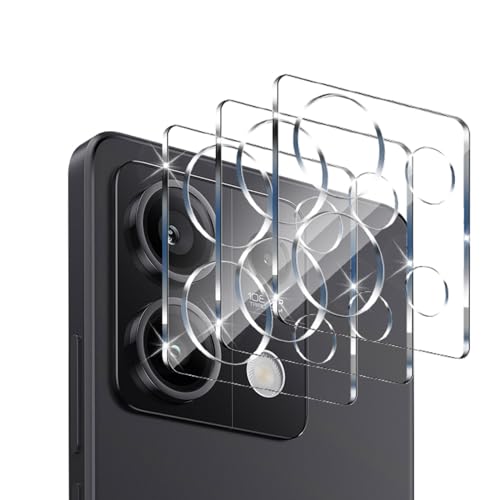 QULLOO Kamera Schutzfolie für Xiaomi Redmi Note 13 5G, [3 Stück] Kamera Linse Panzerfolie Anti-Kratzen Kameraschutz Panzer Folie Glas für Redmi Note 13 5G. von QULLOO