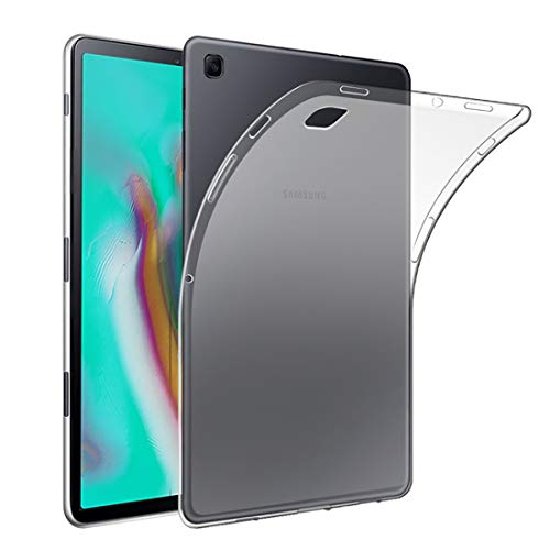 Samsung Galaxy Tab S5e T720 10.5 Hülle, QULLOO TPU Hülle Schutzhülle Crystal Case Durchsichtig Klar Silikon transparent für Samsung Tab S5e 10.5 Zoll von QULLOO