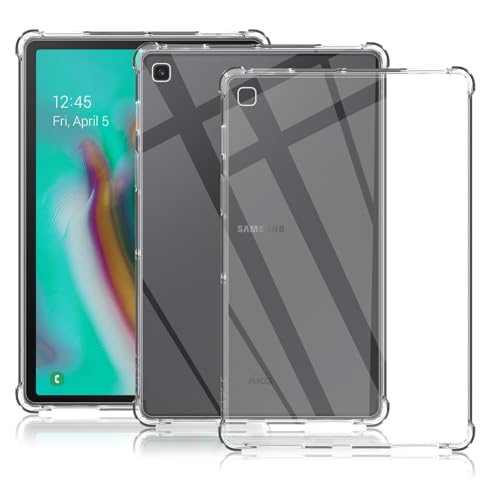 QULLOO Samsung Galaxy Tab S5e T720 10.5 Hülle, TPU Hülle Schutzhülle Crystal Case Durchsichtig Klar Silikon transparent für Samsung Tab S5e 10.5 Zoll von QULLOO