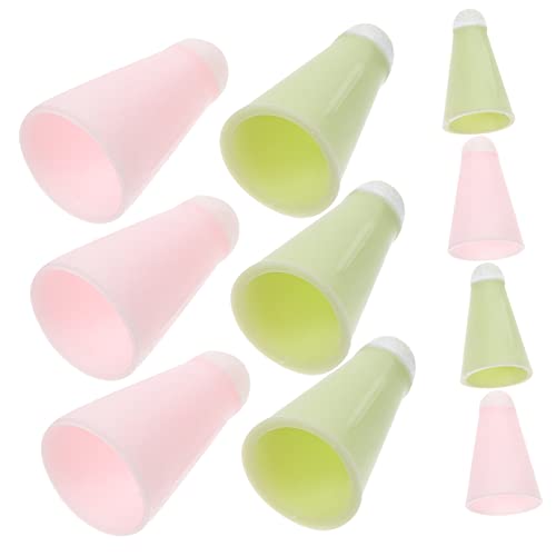 QUMIIRITY 10St Abdeckung für Faserspitzen Bleistift Kappe Klaviatur Anspitzer Tablette Stift-Spitzen-Sleeve Stift-Spitzen-Abdeckung Abdeckung für Eingabestift Stylus-Stiftetui Ballaststoff von QUMIIRITY